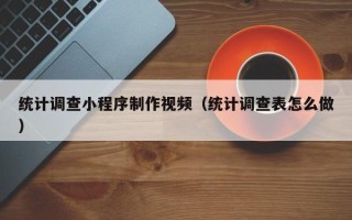 海宁统计调查小程序制作视频（统计调查表怎么做）